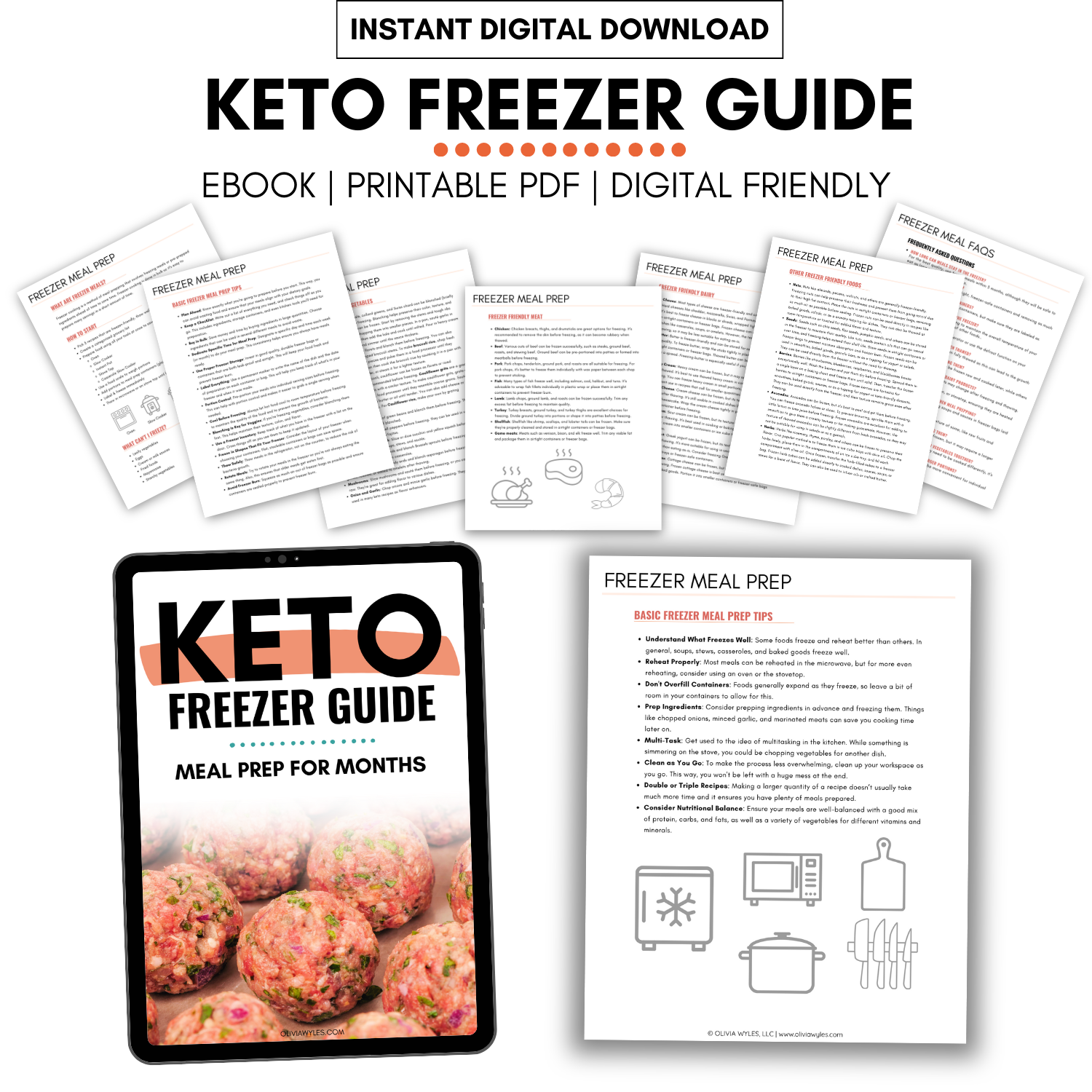 Keto Freezer Meal Prep Guide: How To Meal Prep For Months