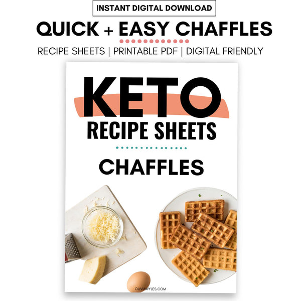 Basic Chaffle Recipe - Easy Low Carb